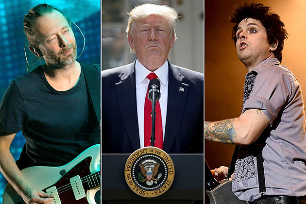 Thom Yorke, Billie Joe Armstrong Curse Out Donald Trump for Pulling Out of Paris Deal