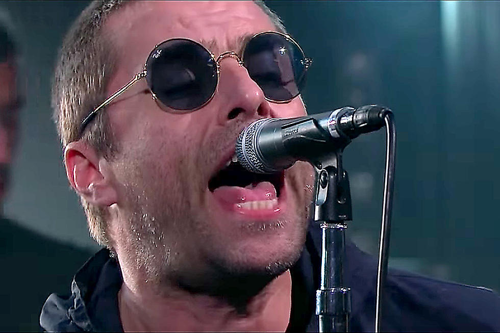 Watch Liam Gallagher Play ‘Wall of Glass’ on ‘Late Late Show’