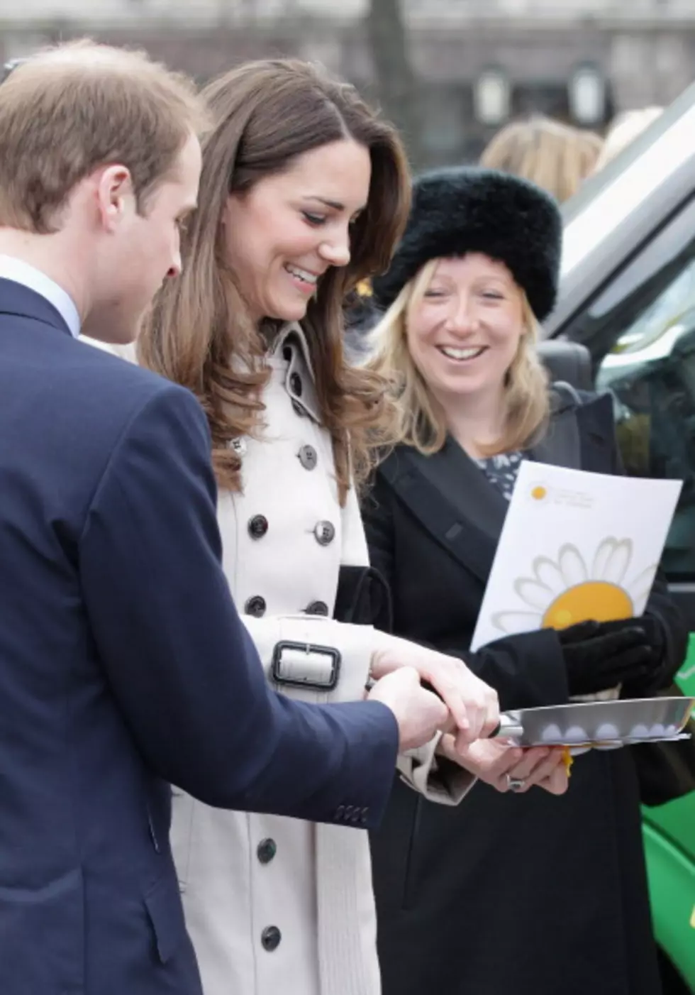 Kate Flips Cakes with William in Belfast