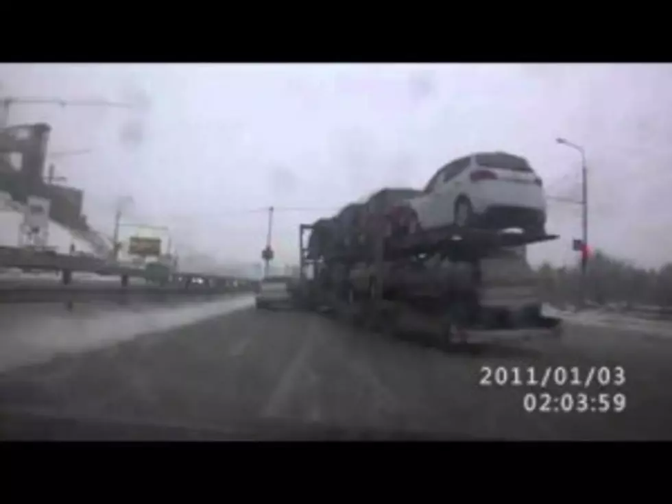 Russian Dashboard Cam Catches Another Spectacular Accident  (video)