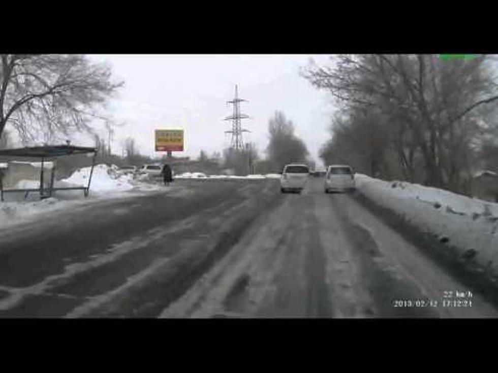 Another Wacky Russian Traffic Video  (video)