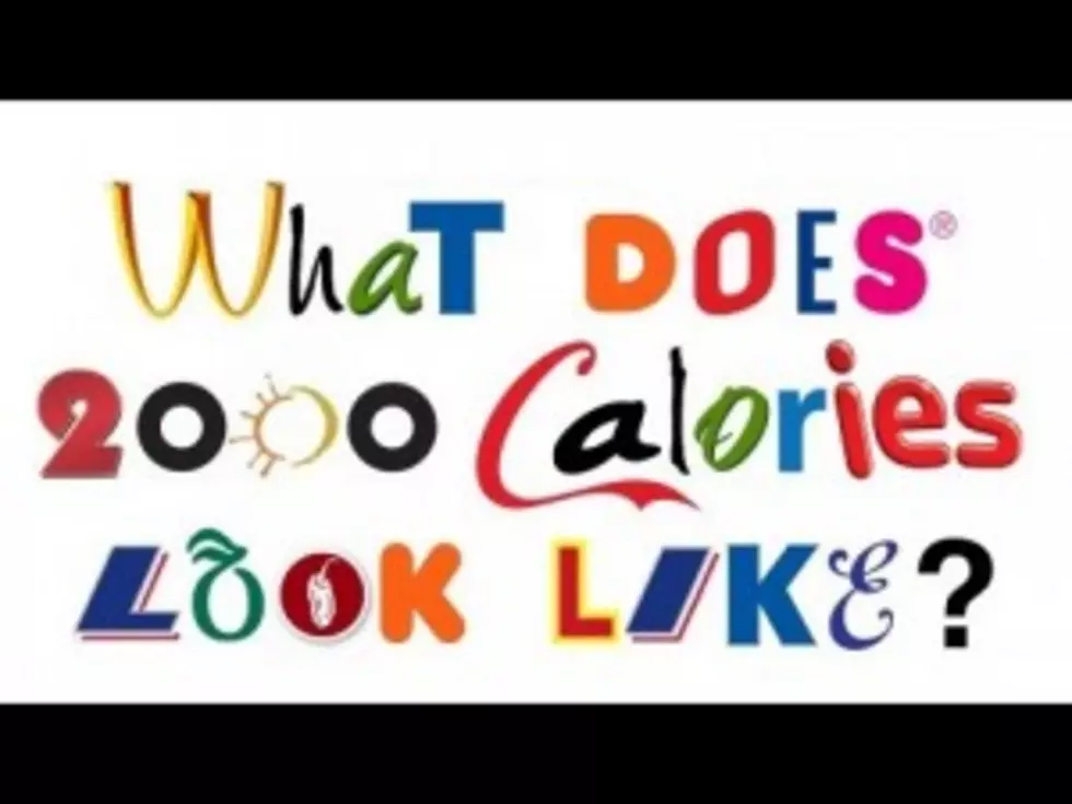 Dieting?  Can you Stick to 2000 Calories a day?  (video)