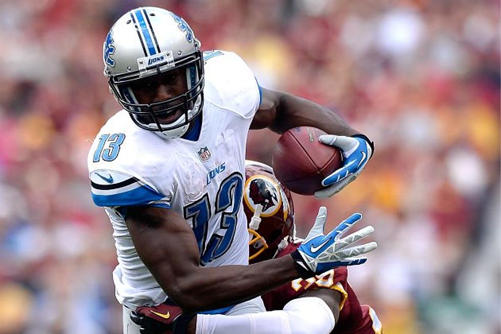 Detroit Lions Receiver Nate Burleson Breaks Arm In Car Accident