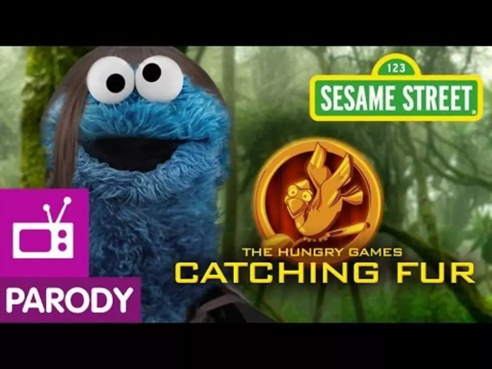 Cookie Monster and Sesame Street do Hunger Games  (video)