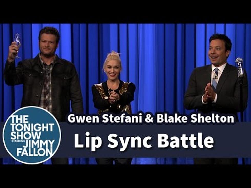 Blake Shelton, Gwen Stefani and Jimmy Fallon Have a “Lip-Sync Off” [Video]