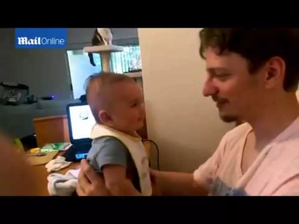 Three-month-old Baby Speaks [Video]