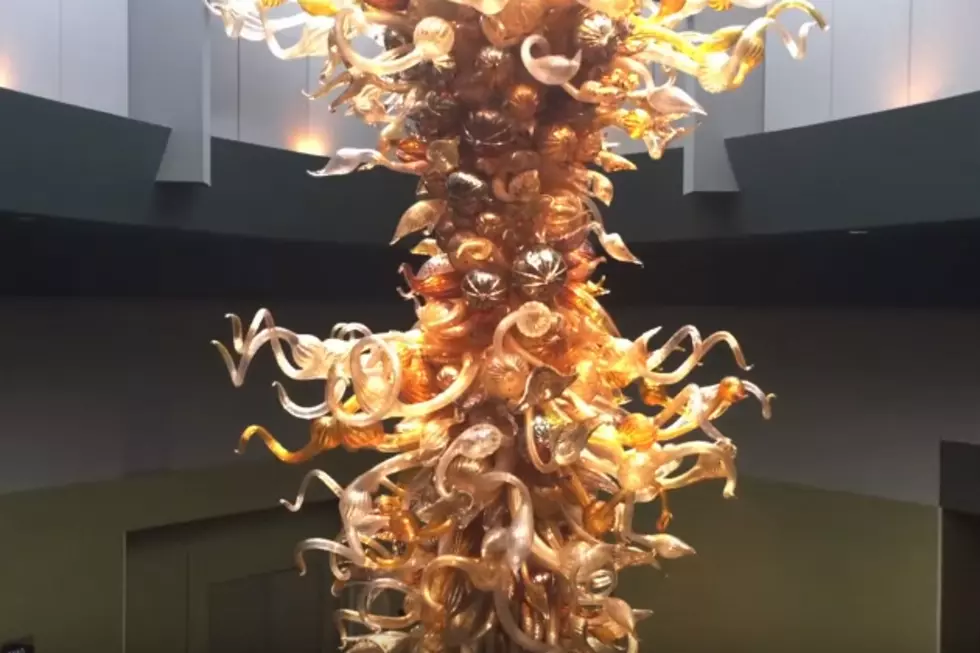 How Does Meijer Gardens Clean Their Chihuly Chandelier?