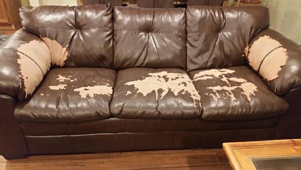 black leather sofa craigslist