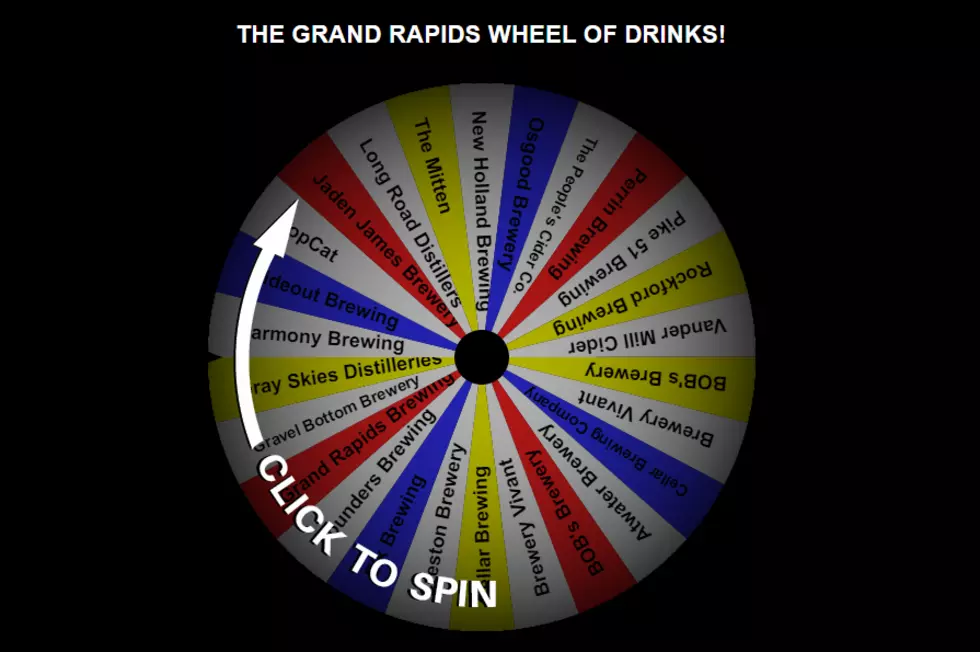 Where Should You Drink Today? Spin the Grand Rapids Wheel of Drinks!