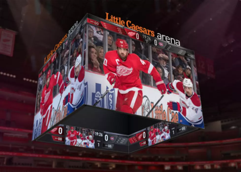 Little Caesars Arena Scoreboard Largest of Its Kind in the World