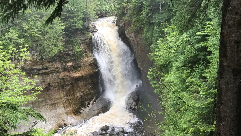 U.P. Waterfalls at High Volume After Record Rainfall [Video]