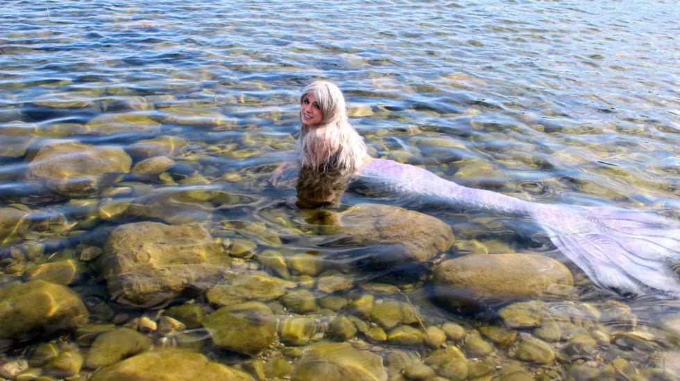 A Live Mermaid at the Grand Rapids Public Museum