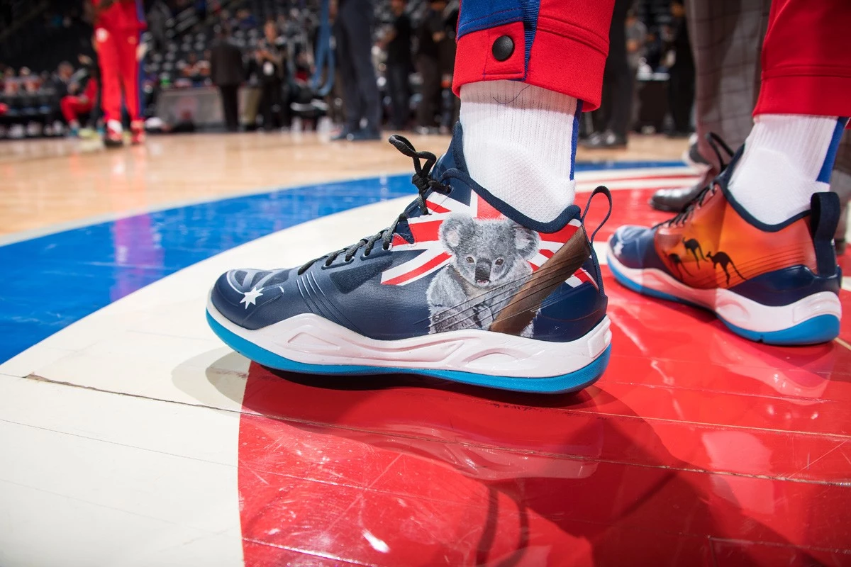 Detroit Piston Will Auction Off Australia-Themed Game-Worn Shoes