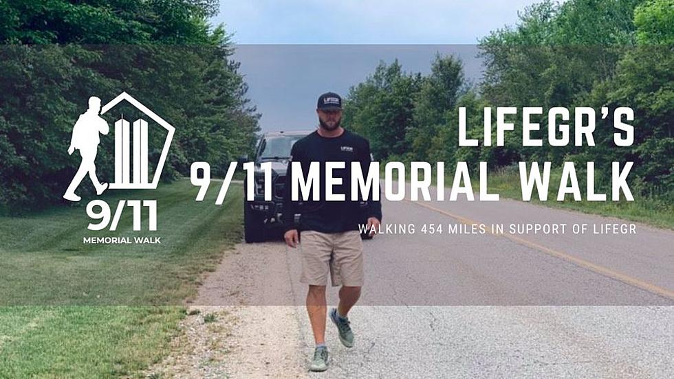 He&#8217;s Walking 454 Miles As Memorial to 9/11