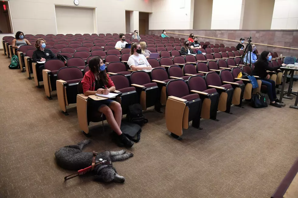 UNLV Holds Hybrid In-Person And Remote Classes Amid COVID-19 Pandemic
