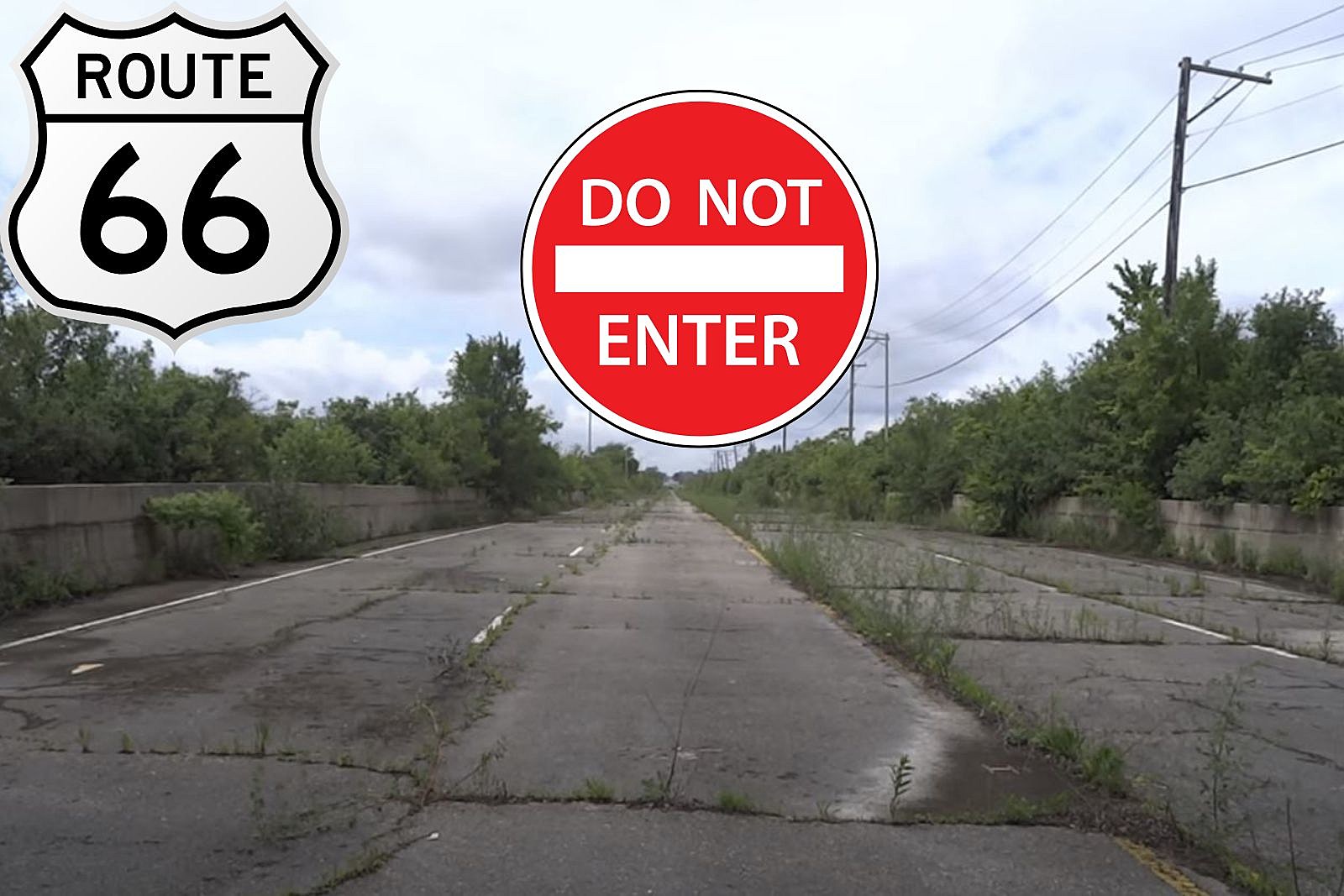 You Can't Drive This Unstable, Abandoned Section of Route 66