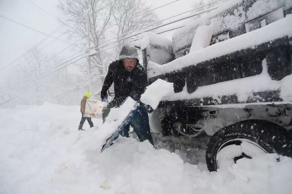 Intense Winter Storm Brings Multiple Feet Of Lake Effect Snow To Buffalo Area