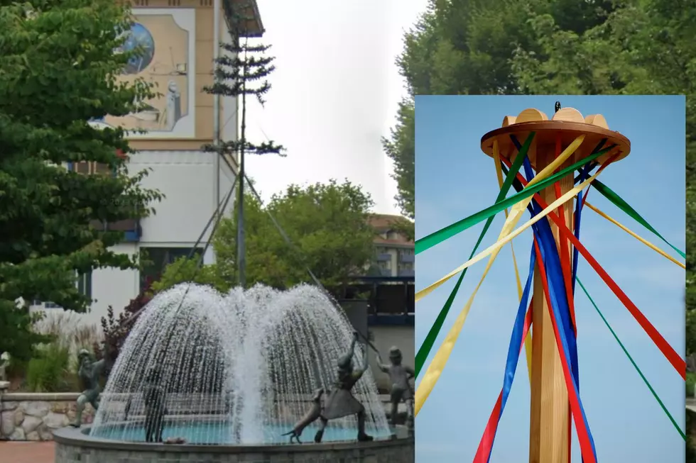 The Maypole Fountain in Frankenmuth is Michigan’s Most ‘May Day’ Thing