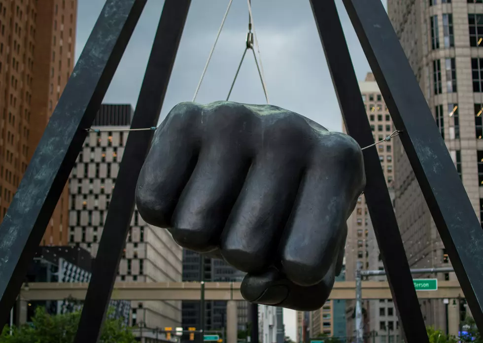 No, You Absolutely Can Not Use the Joe Lewis Fist Monument in Detroit for Napping