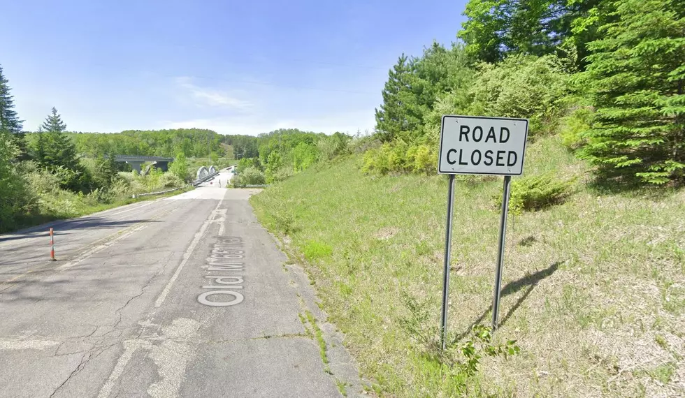Old M-65 Road Closed