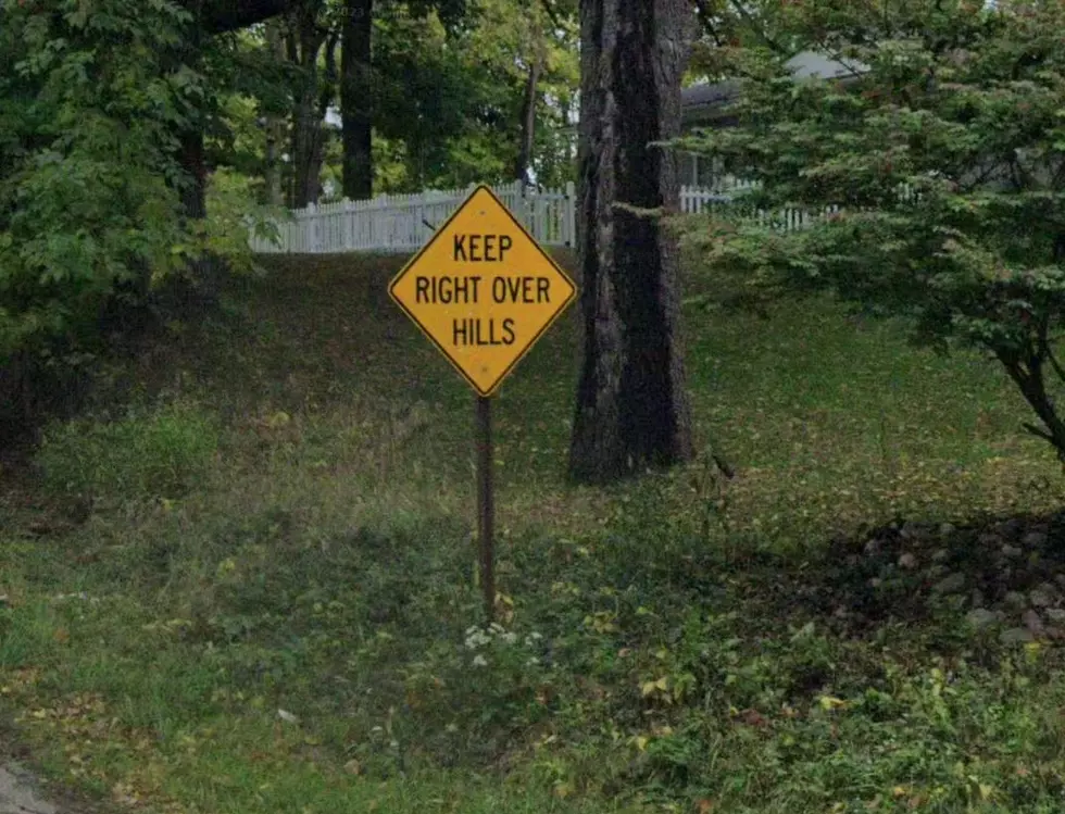 Strange Road Sign Near Lansing, Michigan Makes Drivers Doubletake