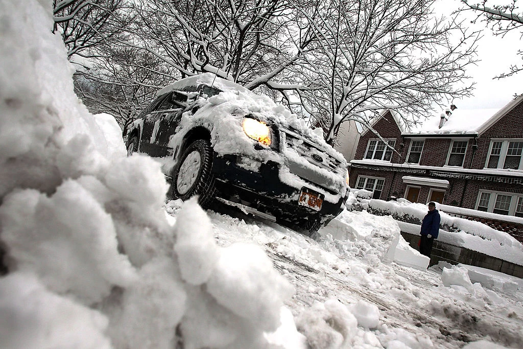 Another Winter Snowstorm Strikes U.S. East Coast