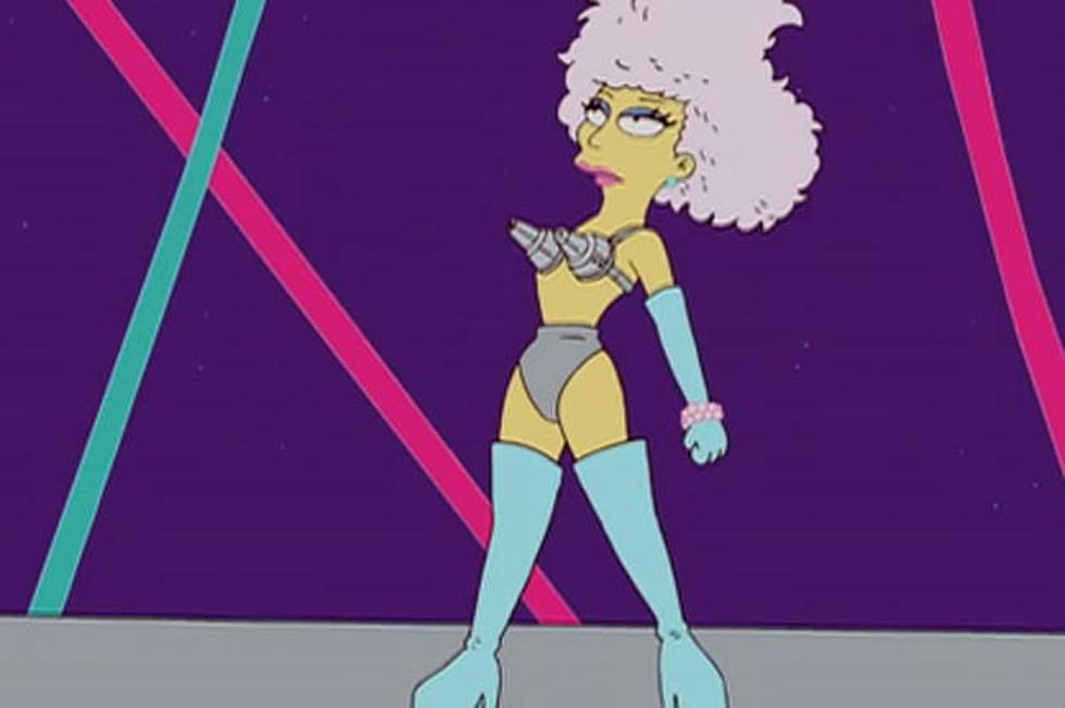 Go Behind the Scenes With Lady Gaga on ‘The Simpsons’
