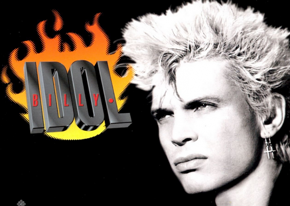 Billy Idol Scores His First U.S. Number Song [Video]
