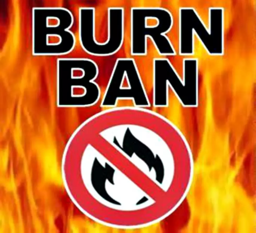 Burn Ban Starts Wednesday