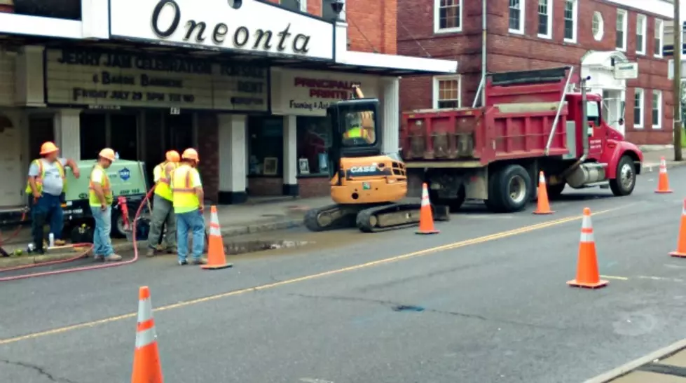 Oneonta Street Work Is Underway