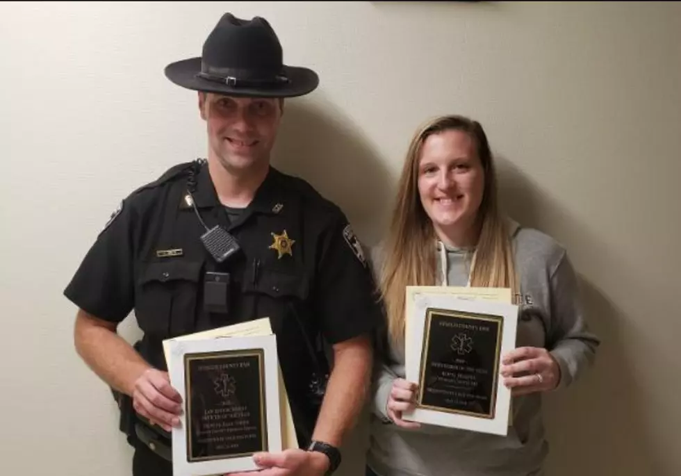 Sheriff’s Deputy And 9-1-1 Dispatcher Honored