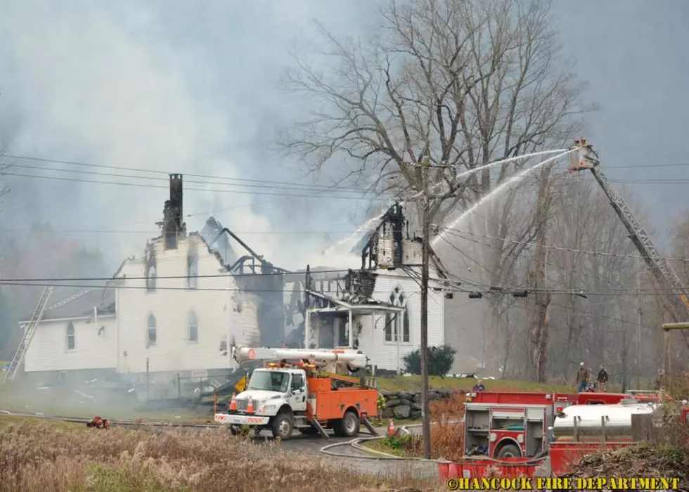More Details on East Branch Church Fire [Photos]