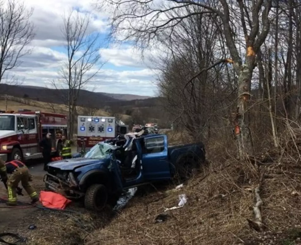 Man Air-Lifted to Hospital After Town of Franklin Crash