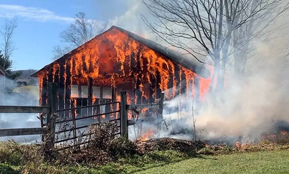 Fly Creek Barn Fire Results in Total Loss
