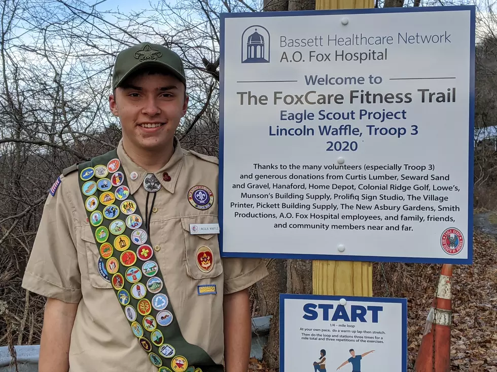 Oneonta Eagle Scout Project Benefits Area Outdoor Enthusiasts