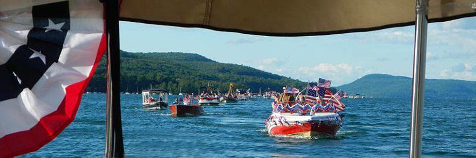 It Is Boat Parade Time on Otsego Lake