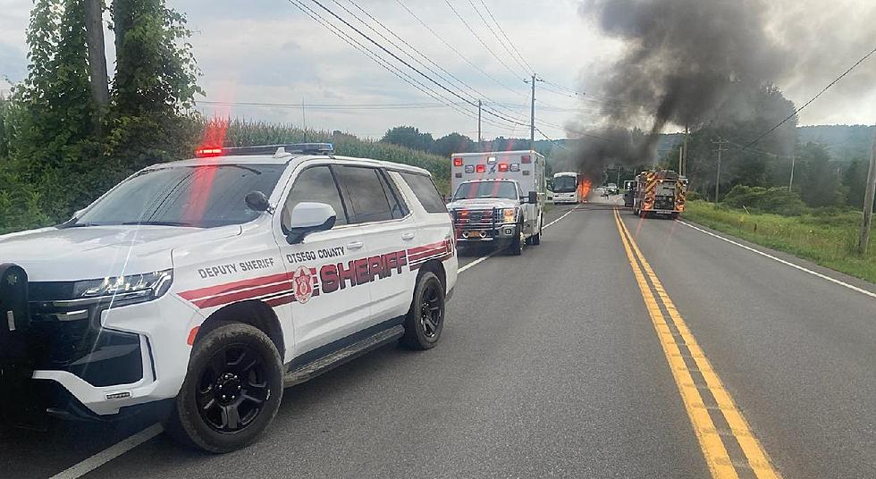 Joyful Wedding Guests Suffer Through Fiery Tour Bus Meltdown 