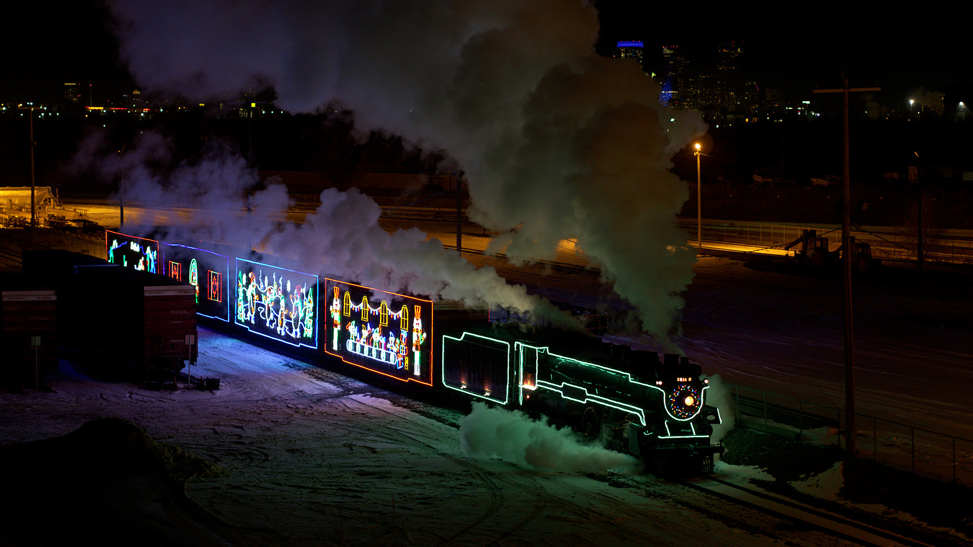 Canadian Pacific Holiday Train Brings Wonder And Delight to Oneonta, NY