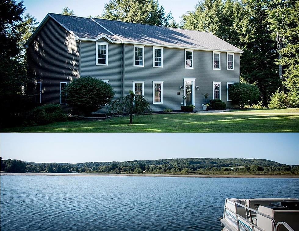 Waterfront Stunner: Cove House Tucked Away in Town of Milford For Sale
