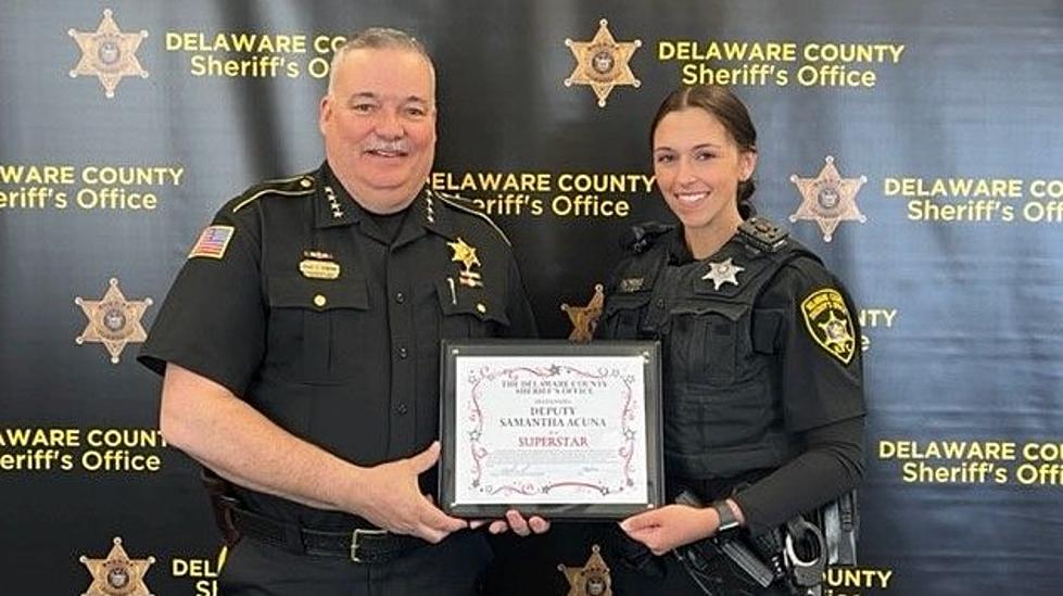 Delaware County Deputy Earns ‘Superstar’ Award For Saving Stroke Victim