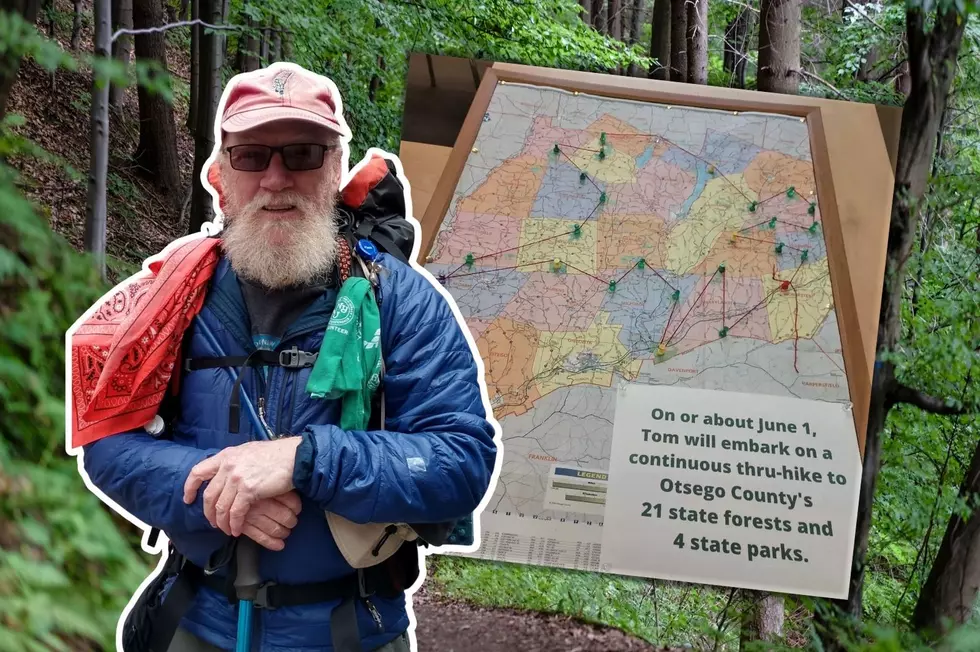 Worcester Man Shines Spotlight On Otsego’s Incredible Forests and Parks With 200 Mile Fundraising Hike