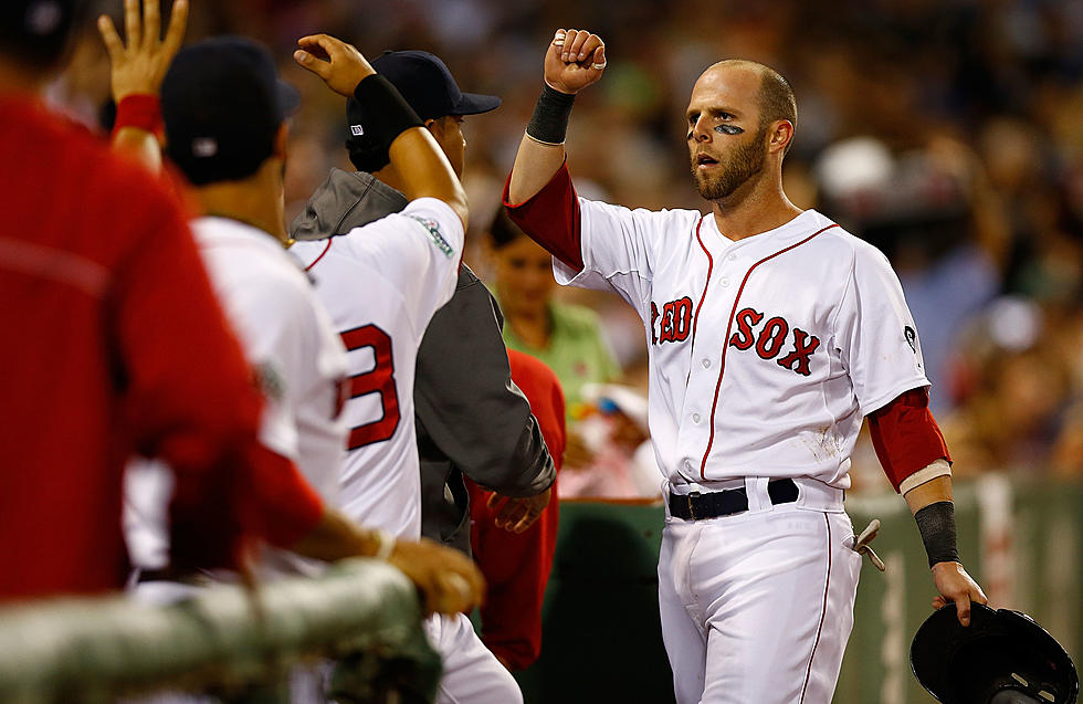Early Exit for Dustin Pedroia Last Night