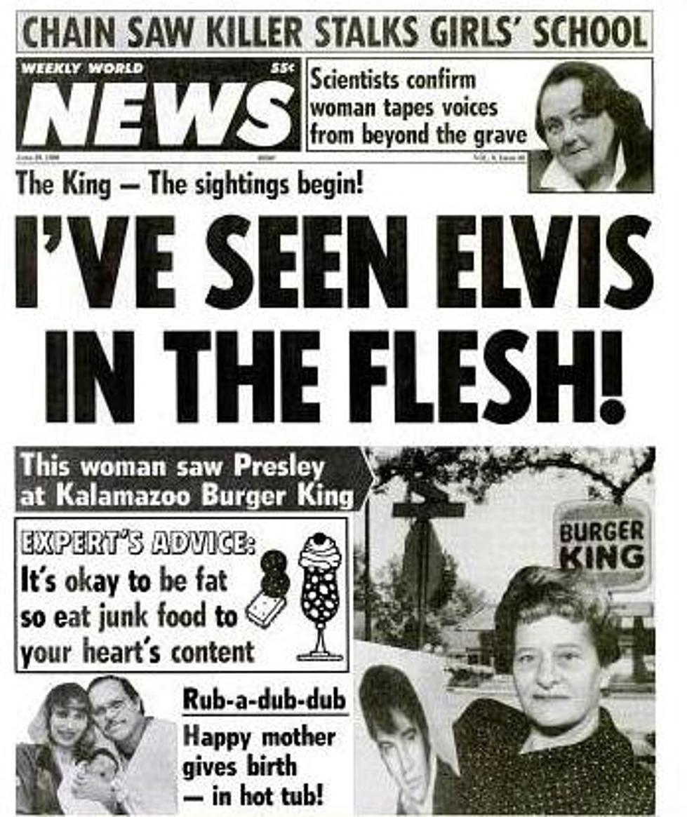 Blast From The Past–The Weekly World News!
