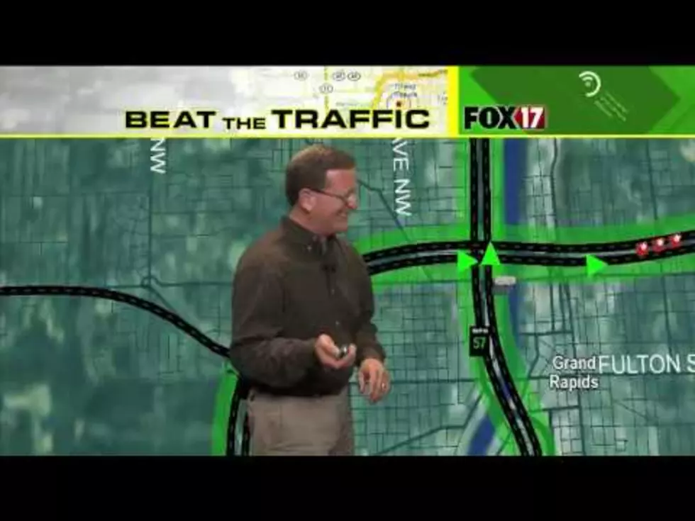 Grand Rapids Traffic Report Loses It [VIDEO]