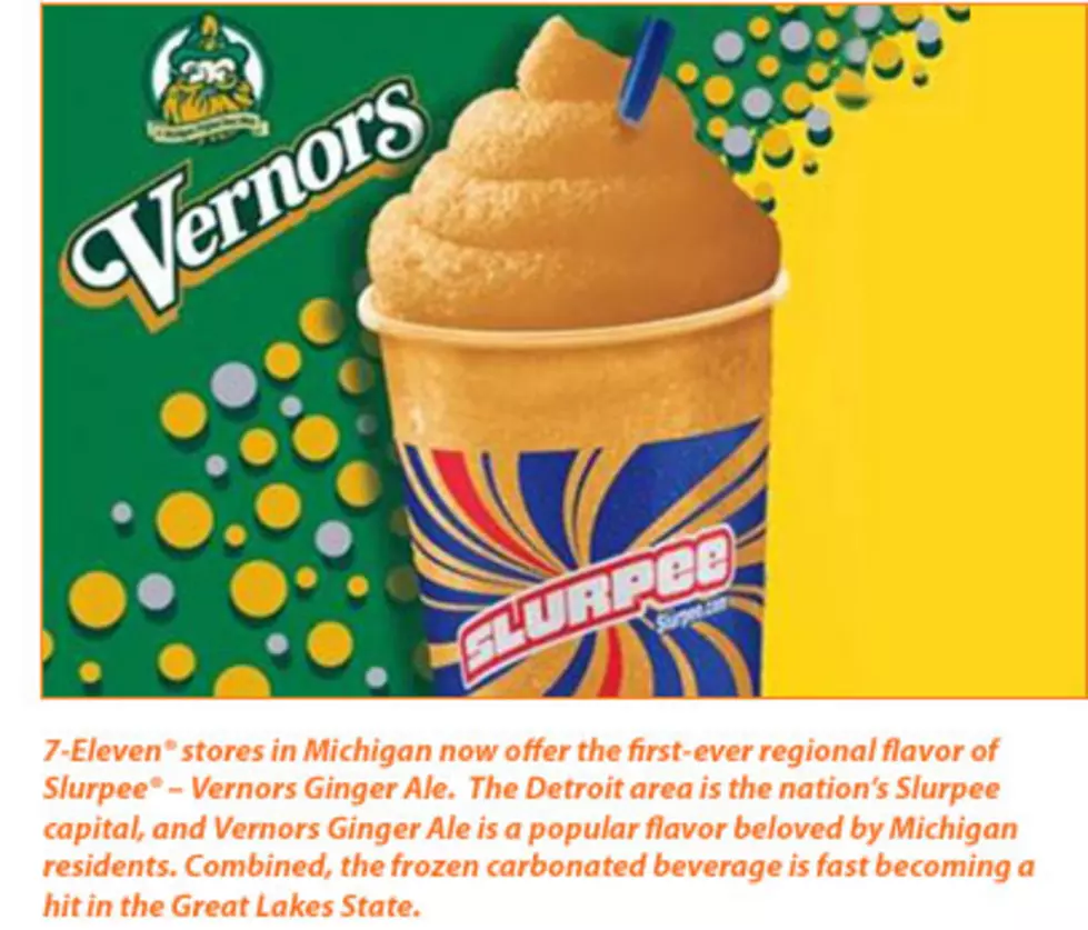7-Eleven Introduces Vernor&#8217;s Ginger Ale-Flavored Slurpee!