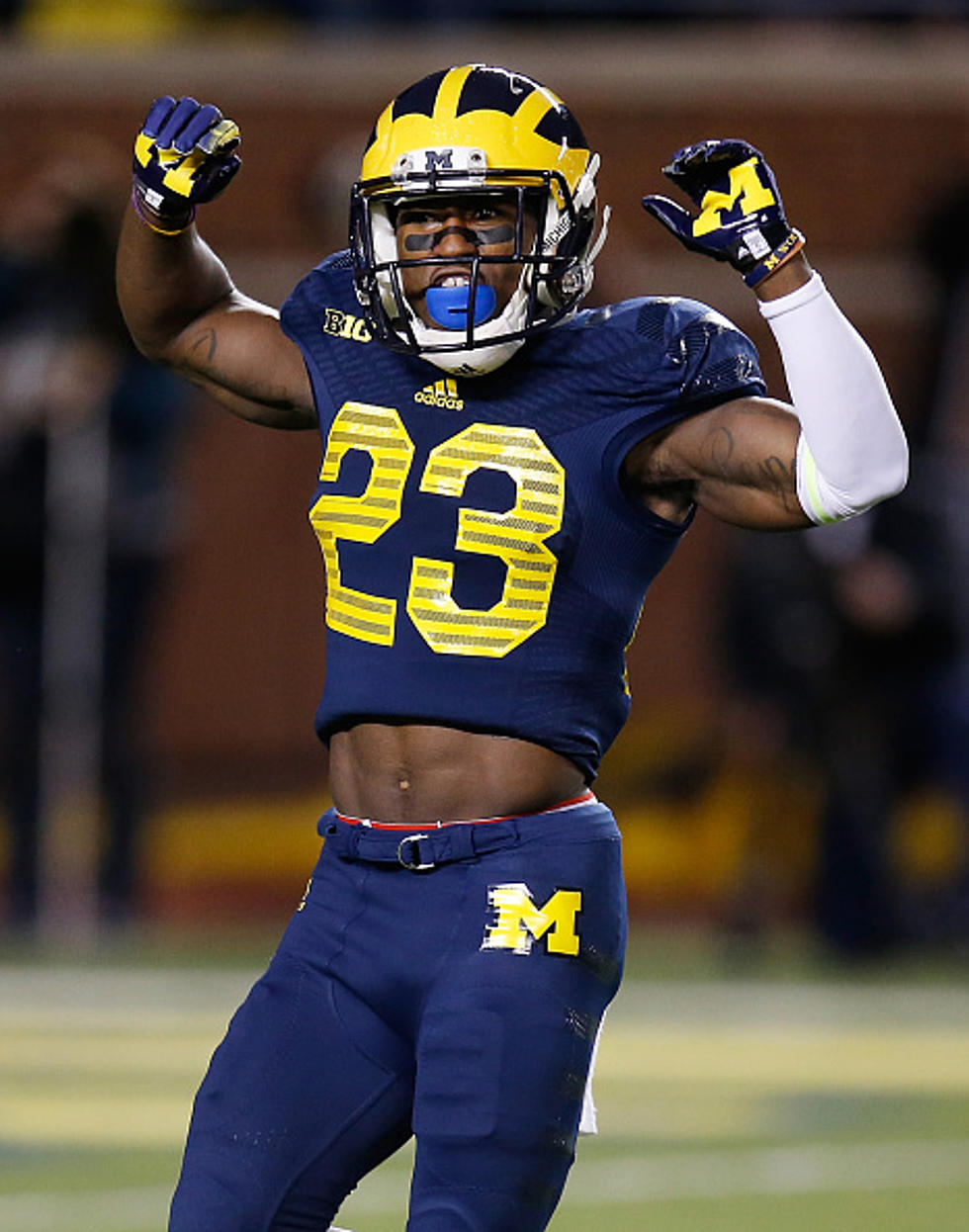 Michigan&#8217;s Dennis Norfleet Dances to &#8216;Atomic Dog,&#8217; Gets Mad Respect From George Clinton [Video]