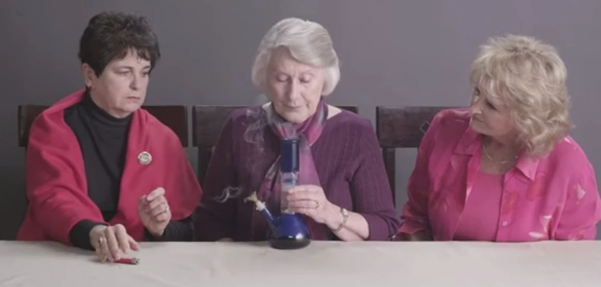 Adorable Grandmas Try Smoking Weed For The First Time