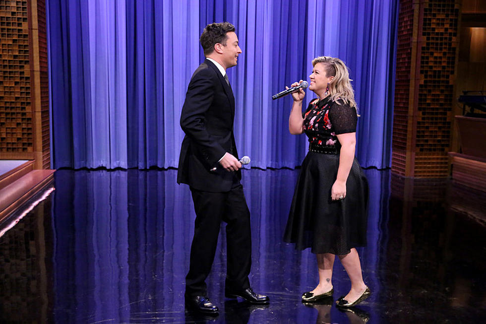 Jimmy Fallon and Kelly Clarkson on ‘The History of Duets’ [Video]