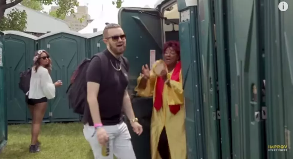 The Magical Porta-Potty Keeps On Giving [Video]