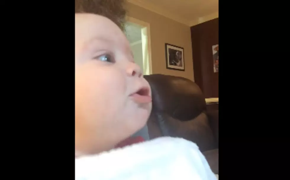 5 Month Old Baby Joins in the Fun of Howling with the Dogs
